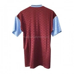 Günstige Fußball Trikotsatz West Ham United Retro Herren Heimtrikot 1989-1990 Kurzarm