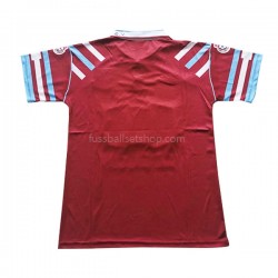 Günstige Fußball Trikotsatz West Ham United Retro Herren Heimtrikot 1991-1992 Kurzarm