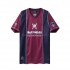 Günstige Fußball Trikotsatz West Ham United Iron Maiden Retro Herren Auswärtstrikot 2011 Kurzarm