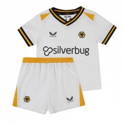 Günstige Fußball Trikotsatz Wolverhampton Wanderers Kinder Ausweichtrikot 2022-2023 Kurzarm