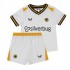 Günstige Fußball Trikotsatz Wolverhampton Wanderers Kinder Ausweichtrikot 2022-2023 Kurzarm