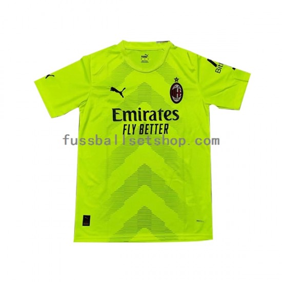 Günstige Fußball Trikotsatz AC Mailand Torwart Herren Heimtrikot 2022-2023 Kurzarm