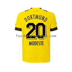Günstige Fußball Trikotsatz Borussia Dortmund Anthony Modeste 20 Herren Heimtrikot 2022-2023 Kurzarm