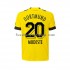 Günstige Fußball Trikotsatz Borussia Dortmund Anthony Modeste 20 Herren Heimtrikot 2022-2023 Kurzarm