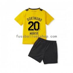 Günstige Fußball Trikotsatz Borussia Dortmund Anthony Modeste 20 Kinder Heimtrikot 2022-2023 Kurzarm
