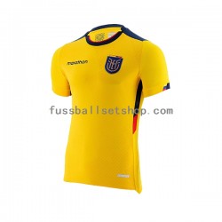 Günstige Fußball Trikotsatz Ecuador Herren Heimtrikot World Cup 2022 Kurzarm