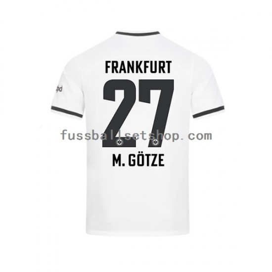 Günstige Fußball Trikotsatz Eintracht Frankfurt Mario Gotze Herren Heimtrikot 2022-2023 Kurzarm