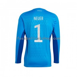 Günstige Fußball Trikotsatz Deutschland Manuel Neuer 1 Torwart Herren Heimtrikot World Cup 2022 Kurzarm