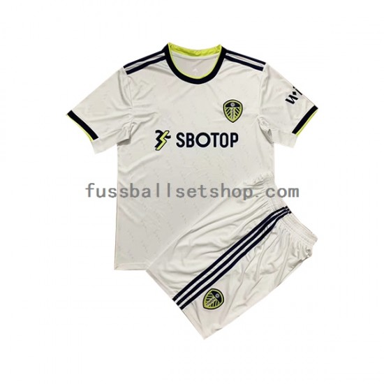 Günstige Fußball Trikotsatz Leeds United Kinder Heimtrikot 2022-2023 Kurzarm