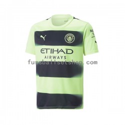 Günstige Fußball Trikotsatz Manchester City Herren Ausweichtrikot 2022-2023 Kurzarm