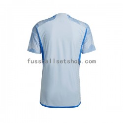 Günstige Fußball Trikotsatz Spanien Herren Auswärtstrikot World Cup 2022 Kurzarm