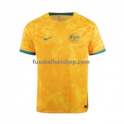 Günstige Fußball Trikotsatz Australien Herren Heimtrikot World Cup 2022 Kurzarm