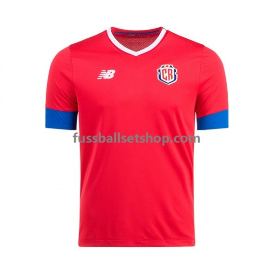 Günstige Fußball Trikotsatz Costa Rica Herren Heimtrikot World Cup 2022 Kurzarm