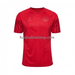 Günstige Fußball Trikotsatz Dänemark Herren Heimtrikot World Cup 2022 Kurzarm