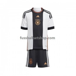 Günstige Fußball Trikotsatz Deutschland Kinder Heimtrikot World Cup 2022 Kurzarm