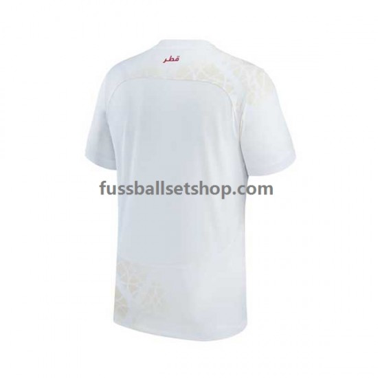 Günstige Fußball Trikotsatz Katar Herren Auswärtstrikot World Cup 2022 Kurzarm
