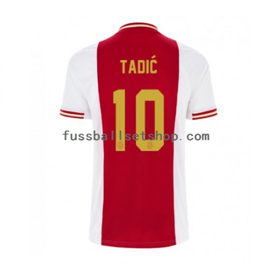 Günstige Fußball Trikotsatz Ajax Amsterdam Dusan Tadic 10 Herren Heimtrikot 2022-2023 Kurzarm