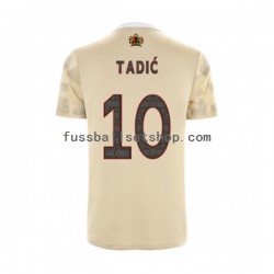 Günstige Fußball Trikotsatz Ajax Amsterdam Dusan Tadic 10 Herren Ausweichtrikot 2022-2023 Kurzarm