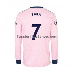 Günstige Fußball Trikotsatz Arsenal Bukayo Saka 7 Herren Ausweichtrikot 2022-2023 Langarm