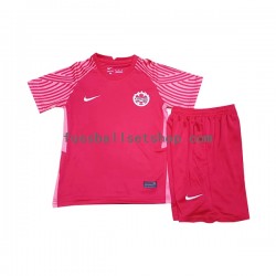 Günstige Fußball Trikotsatz Kanada Kinder Heimtrikot World Cup 2022 Kurzarm