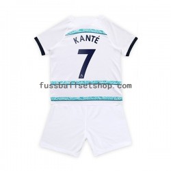Günstige Fußball Trikotsatz Chelsea Kante 7 Kinder Auswärtstrikot 2022-2023 Kurzarm