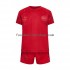 Günstige Fußball Trikotsatz Dänemark Kinder Heimtrikot World Cup 2022 Kurzarm