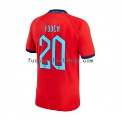 Günstige Fußball Trikotsatz England Foden 20 Herren Auswärtstrikot World Cup 2022 Kurzarm