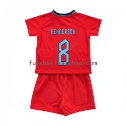 Günstige Fußball Trikotsatz England Henderson 8 Kinder Auswärtstrikot World Cup 2022 Kurzarm Günstige Fußball Trikotsatz England Henderson 8 Kinder Auswärtstrikot World Cup 2022 Kurzarm