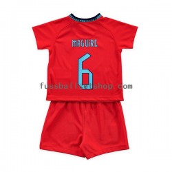 Günstige Fußball Trikotsatz England Maguire 6 Kinder Auswärtstrikot World Cup 2022 Kurzarm Günstige Fußball Trikotsatz England Maguire 6 Kinder Auswärtstrikot World Cup 2022 Kurzarm