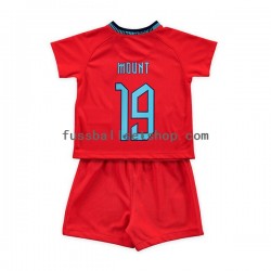 Günstige Fußball Trikotsatz England Mount 19 Kinder Auswärtstrikot World Cup 2022 Kurzarm Günstige Fußball Trikotsatz England Mount 19 Kinder Auswärtstrikot World Cup 2022 Kurzarm