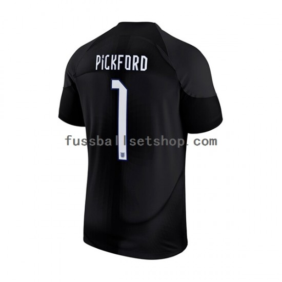 Günstige Fußball Trikotsatz England Pickford 1 Torwart Herren Heimtrikot World Cup 2022 Kurzarm