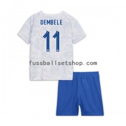 Günstige Fußball Trikotsatz Frankreich Dembele 11 Kinder Auswärtstrikot World Cup 2022 Kurzarm Günstige Fußball Trikotsatz Frankreich Dembele 11 Kinder Auswärtstrikot World Cup 2022 Kurzarm