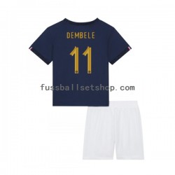 Günstige Fußball Trikotsatz Frankreich Dembele 11 Kinder Heimtrikot World Cup 2022 Kurzarm Günstige Fußball Trikotsatz Frankreich Dembele 11 Kinder Heimtrikot World Cup 2022 Kurzarm