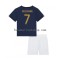 Günstige Fußball Trikotsatz Frankreich Griezmann 7 Kinder Heimtrikot World Cup 2022 Kurzarm