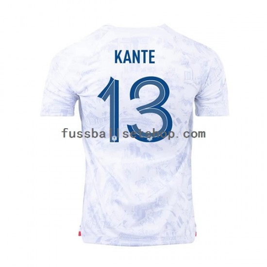 Günstige Fußball Trikotsatz Frankreich Kante 13 Herren Auswärtstrikot World Cup 2022 Kurzarm