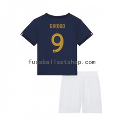 Günstige Fußball Trikotsatz Frankreich Olivier Giroud 9 Kinder Heimtrikot World Cup 2022 Kurzarm Günstige Fußball Trikotsatz Frankreich Olivier Giroud 9 Kinder Heimtrikot World Cup 2022 Kurzarm