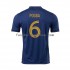 Günstige Fußball Trikotsatz Frankreich Pogba 6 Herren Heimtrikot World Cup 2022 Kurzarm