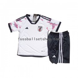 Günstige Fußball Trikotsatz Japan Kinder Auswärtstrikot World Cup 2022 Kurzarm
