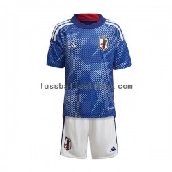 Günstige Fußball Trikotsatz Japan Kinder Heimtrikot World Cup 2022 Kurzarm