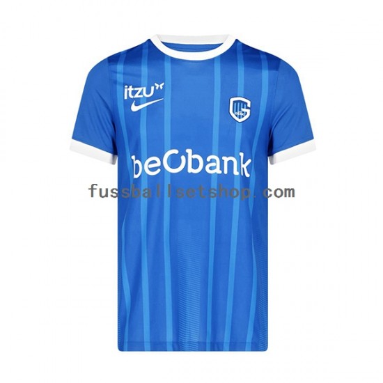 Günstige Fußball Trikotsatz KRC Genk Herren Heimtrikot 2022-2023 Kurzarm