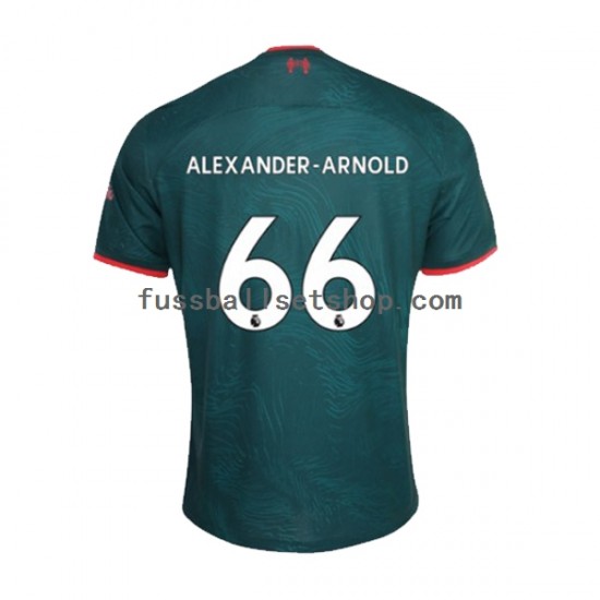 Günstige Fußball Trikotsatz Liverpool Alexander-Arnold 66 Herren Ausweichtrikot 2022-2023 Kurzarm