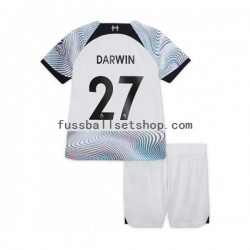 Günstige Fußball Trikotsatz Liverpool Darwin Nunez 27 Kinder Auswärtstrikot 2022-2023 Kurzarm