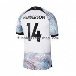 Günstige Fußball Trikotsatz Liverpool Henderson 14 Herren Auswärtstrikot 2022-2023 Kurzarm