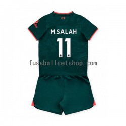 Günstige Fußball Trikotsatz Liverpool M.Salah 11 Kinder Ausweichtrikot 2022-2023 Kurzarm