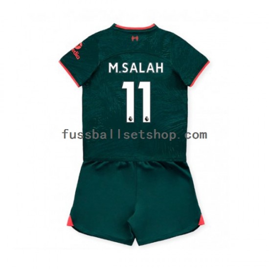 Günstige Fußball Trikotsatz Liverpool M.Salah 11 Kinder Ausweichtrikot 2022-2023 Kurzarm