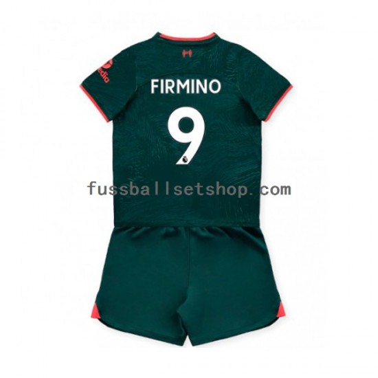 Günstige Fußball Trikotsatz Liverpool Roberto Firmino 9 Kinder Ausweichtrikot 2022-2023 Kurzarm