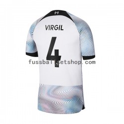 Günstige Fußball Trikotsatz Liverpool Virgil 4 Herren Auswärtstrikot 2022-2023 Kurzarm