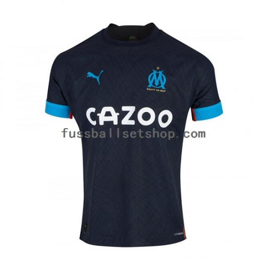 Günstige Fußball Trikotsatz Olympique Marseille Herren Auswärtstrikot 2022-2023 Kurzarm