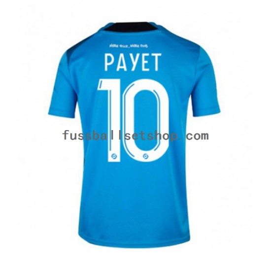 Günstige Fußball Trikotsatz Olympique Marseille Dimitri Payet 10 Herren Ausweichtrikot 2022-2023 Kurzarm