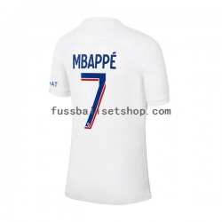 Günstige Fußball Trikotsatz Paris Saint-Germain Mbappé 7 Herren Ausweichtrikot 2022-2023 Kurzarm